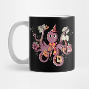 Magic Octopus Reading Books by Tobe Fonseca Mug